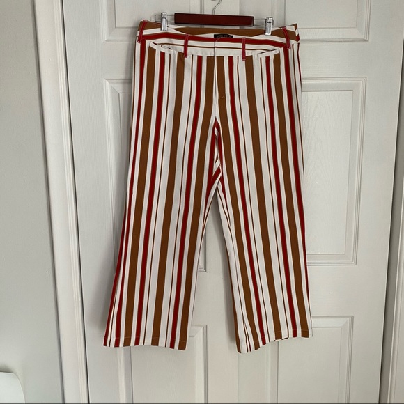 MISS TINA WHITE STRIPED DENIM PANTS - Picture 2 of 8